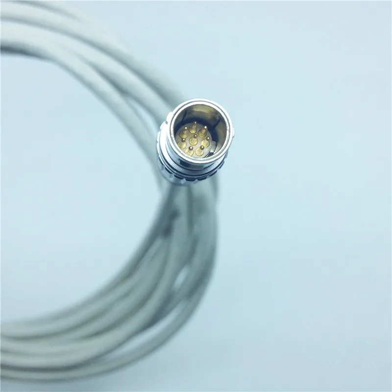 Leica ScanStation C10 P16 P30 P50 3D Scanner data cable,766567 GEV228 standard ethernet jack to Lemo (8pin)