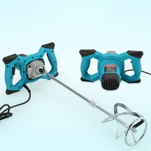 

Industrial Grade Electric Mixer Six Speed Adjustable Paint Cement Putty Powder Mixer Steering Wheel Multi Mixing Machine