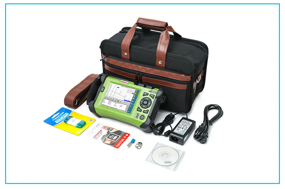 Orientek T45 сварочный аппарат+ 8035AA SM& MM OTDR 850/1300+ 1310/1550nm 21/19/30/28dB+ КПМ+ OLS+ VFL