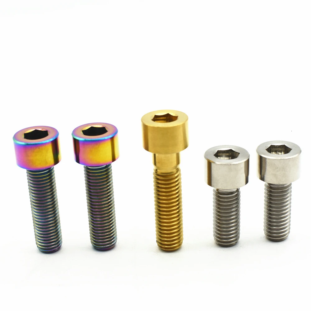 Titanium alloy screws M820253035404555607080 motorcycle screws (11)
