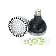 Диммируемый Светодиодный прожектор par30 0-45 Вт 2,4 г с дистанционным управлением CCT 2700-6500 к регулируемый внутренний трек точечный магазин лампа AC85-265V