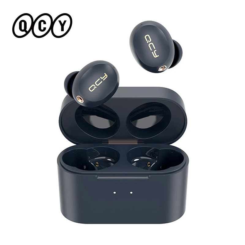 QCY HT01 hybrid ANC headphone -35dB Bluetooth earphone wireless charging TWS earbuds active noise cancellation customizing APP