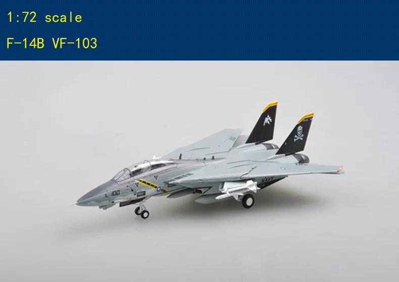 

F-14B Tomcat fighter Finished model Collection Airplane model 1/72 scale