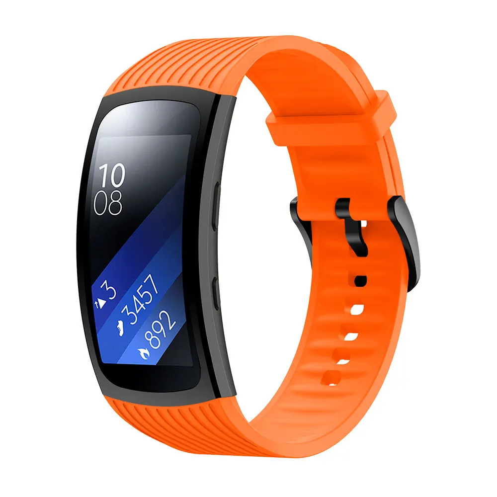 Силиконовый ремешок для часов для samsung Galaxy gear Fit2 Pro часы браслет Smartwatch для gear Fit 2 SM-R36 Замена