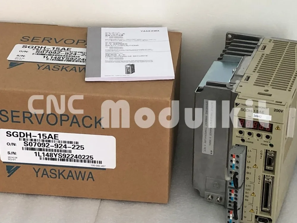 SGDH15AE yaskawa драйвер серво системы SGDH-10AE 08AE SGDH-20AE 30AE SIGMA двигатель II контроллер сэрвопакк Модульный Набор cnc