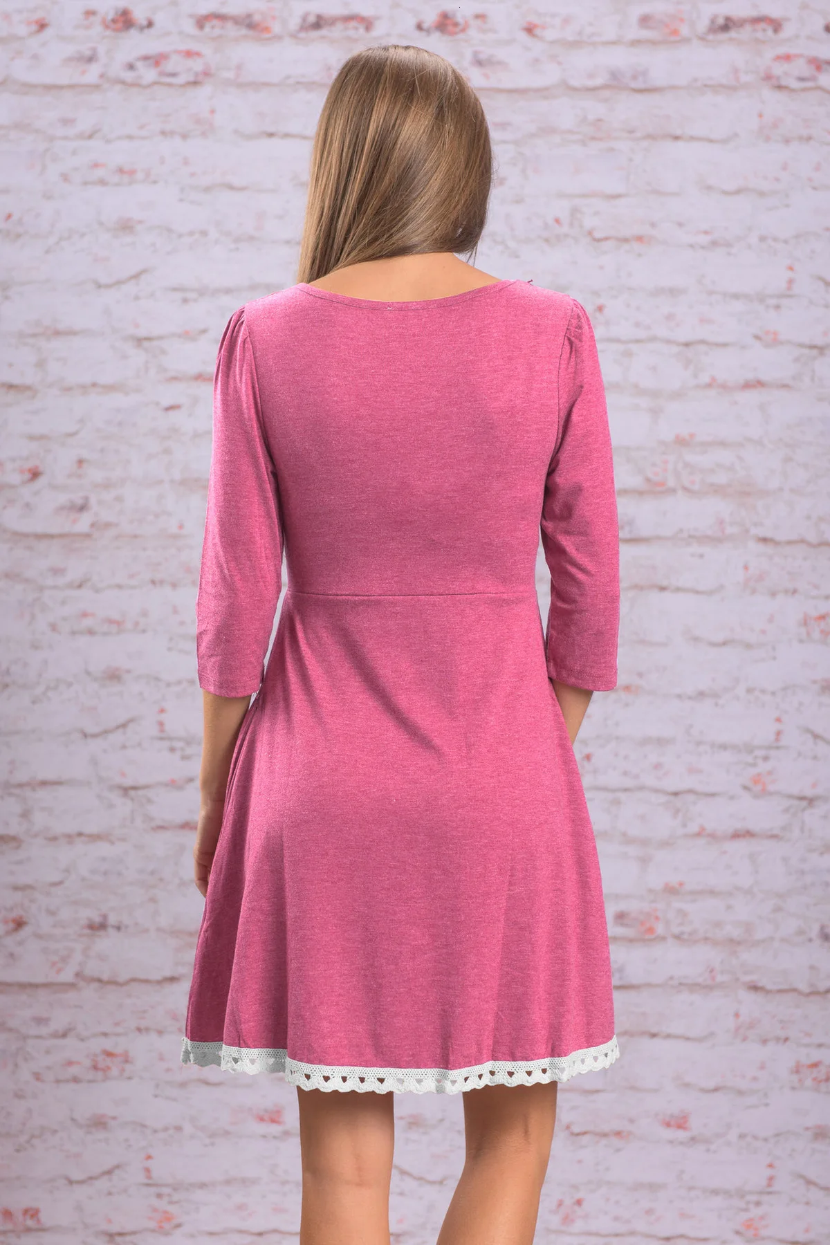 ENXI Одежда для беременных 2018 Демисезонный беременных женское платье синий розовый сплошной Беременность Vestidos с кружевом плюс Размеры 5XL