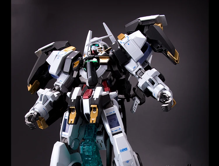 BANDAI MG 1/100 PB 00 GN-001/hs-A01 Avalanche Exia GUNDAM черно-белый Снежный цвет Фигурки Рождественский подарок игрушки