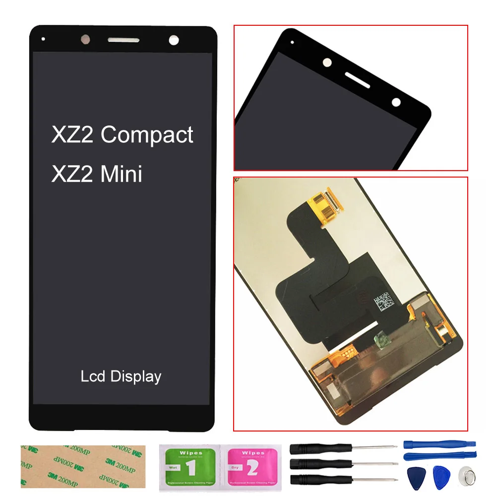 Новый компактный ЖК-дисплей для Sony Xperia XZ2 сменный цифровой преобразователь