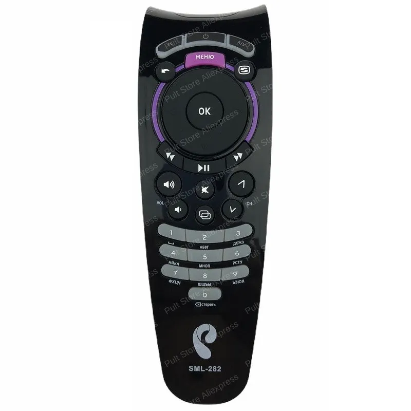 Пульт РОСТЕЛЕКОМ SML-282HD/SML-282 HD Base/IPTV VIP-1003/IPTV VIP-1003G/... | Электроника