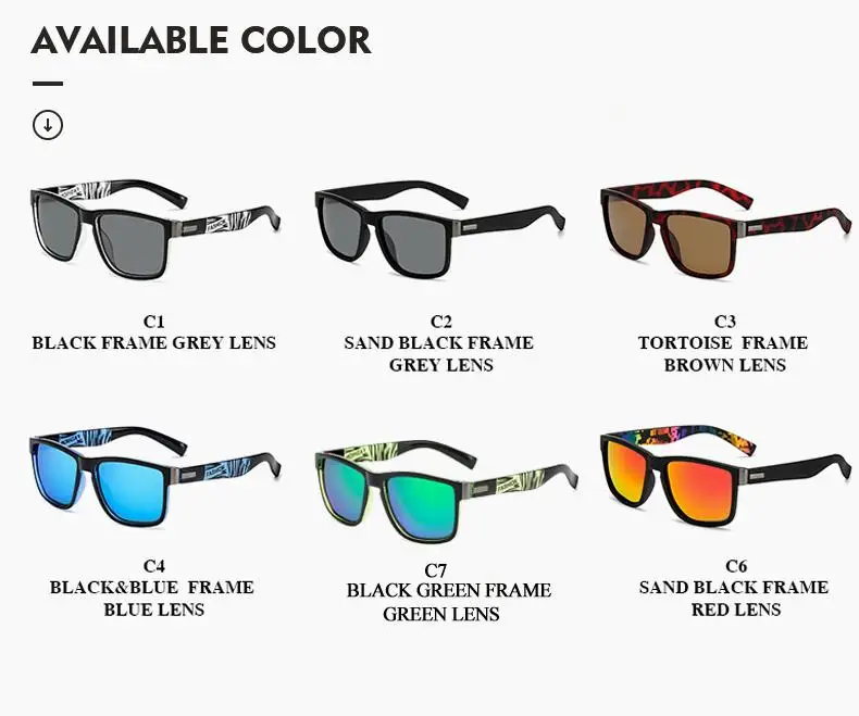 Для Мужчин Поляризованные солнцезащитные очки с Чехол Коробка Для женщин, солнцезащитные очки для вождения Роскошные Брендовая Дизайнерская обувь защита UV400