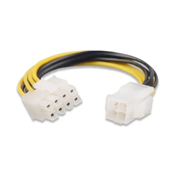 

Computer Accessories 4pin Male To 8pin Female Lead Professional Adapter Replacement CPU Power Cable ATX Motherboard Home