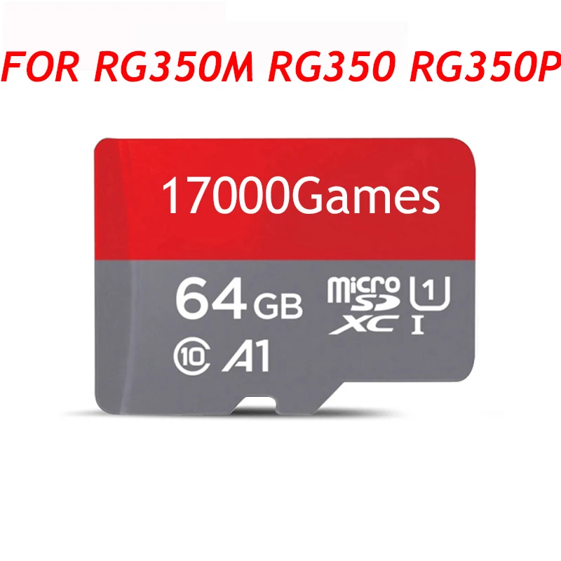 Memory card For RG351M RG351P RG280V RG300X RG350M RG350P RK2020 RK3326 Retro Game with PS1 GBA FBA and many other Emulator Game 
