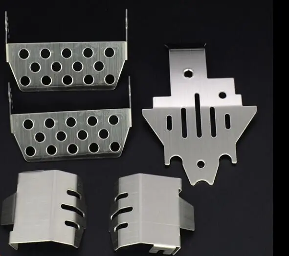 Complete set of stainless steel chassis armor for 1:10 TRAXXAS TRX4 | Игрушки и хобби