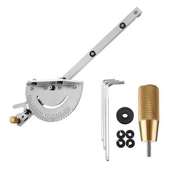 

Drillpro Upgraded Miter Gauge Table Saw Router Miter Gauge Sawing Assembly Ruler for Table Saw Router DIY Woodworking Tools