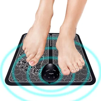 

USB Electric EMS Foot Muscle Massage-Pulse Massager Foot Mat for Promoting Blood Circulation Relaxing Pressure Muscle Pain G824
