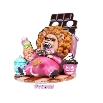 

19CM Anime Pekoms Big Mom Pirates GK Statue RESIN Action Figure Collection Model Toy M3472