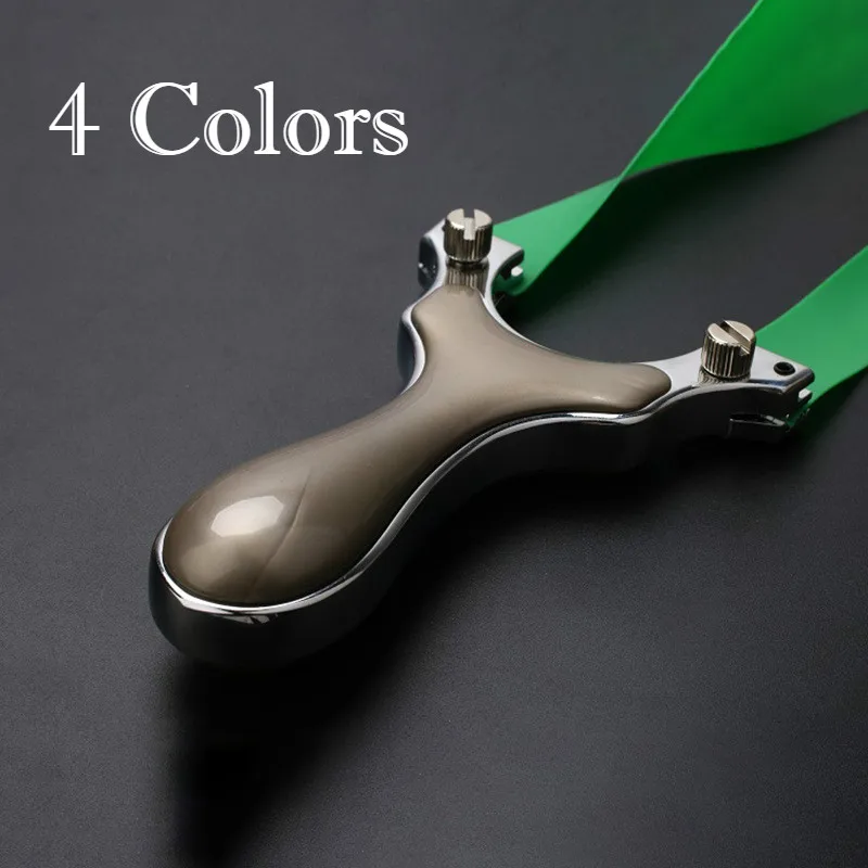 

Stainless Steel Slingshot UV Handle Direct Spring Free Fast Enterprise Aiming Powerful Precision Catapult Archery Bow