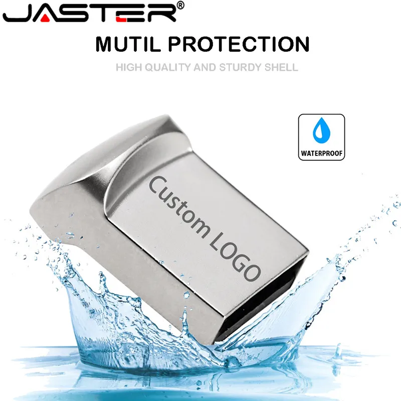 Металлический USB флеш накопитель JASTER Mini 4 ГБ 8 16 32 64 персональный карта памяти u