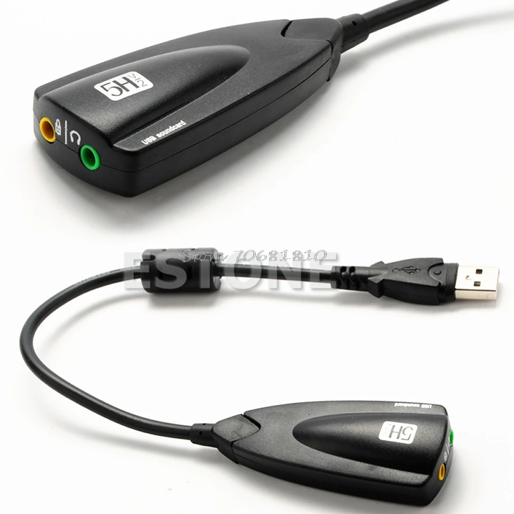 Звуковая карта для SteelSeries Siberia 5H V2 USB 7 1 объемный звук 5hv2 новинка | Компьютеры и офис