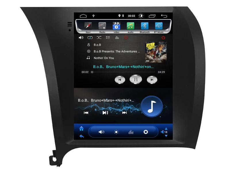 Вертикальный экран Tesla стиль ips 2 Din Автомобильный Радио DVD для Kia K3 gps навигация Android 8,1 с Wifi Bluetooth