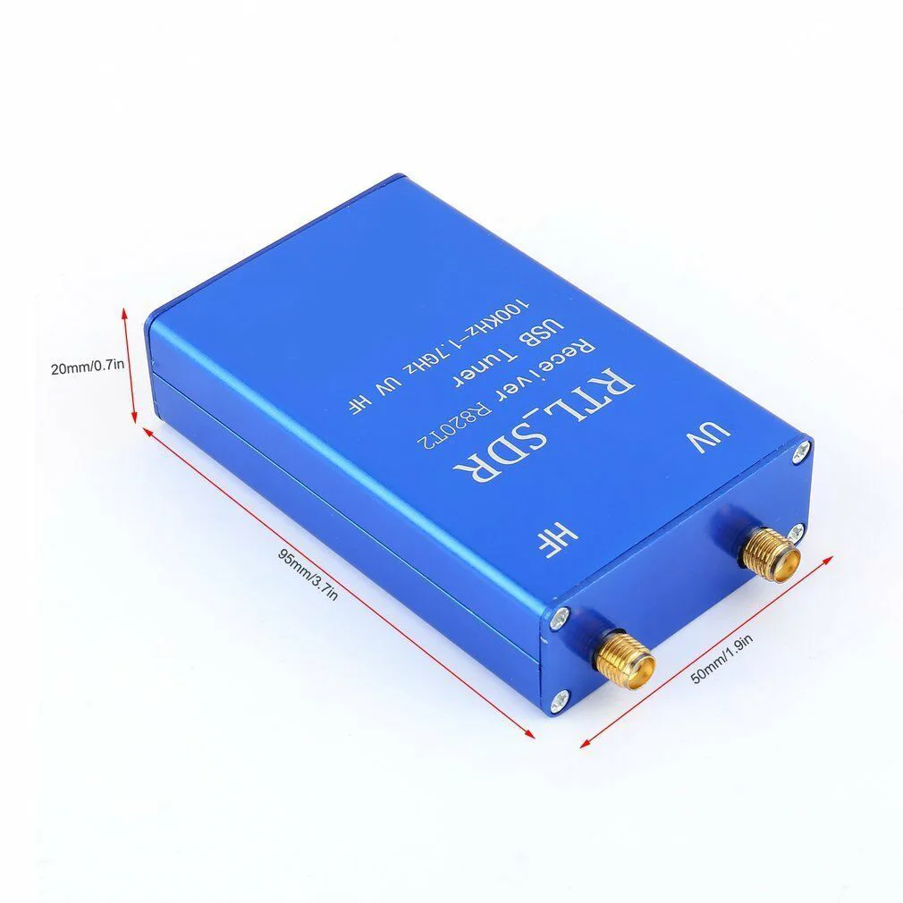 RTL2832U+ R820T2 100 кГц-1,7 ГГц UHF VHF RTL. SDR USB тюнер приемник AM FM радио прочный портативный Разработанный износостойкость