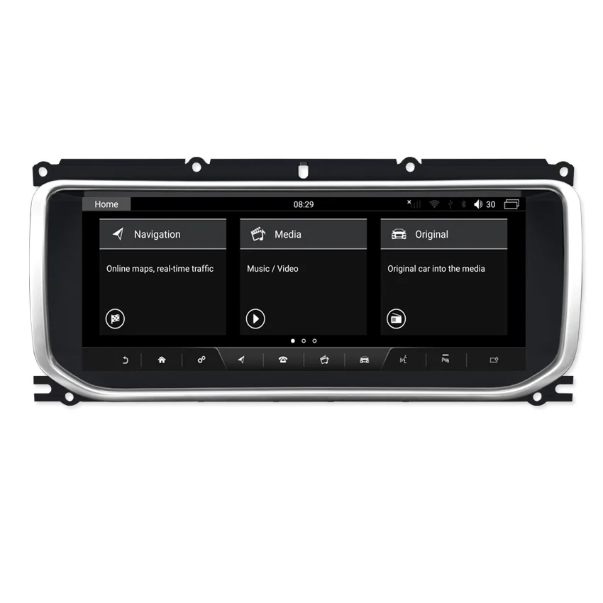 Мультимедийная панель KANOR 10 25 ''для Land Range Rover Evoque 2012 2016 Navi GPS Bluetooth Android 9 0 ОЗУ + ПЗУ