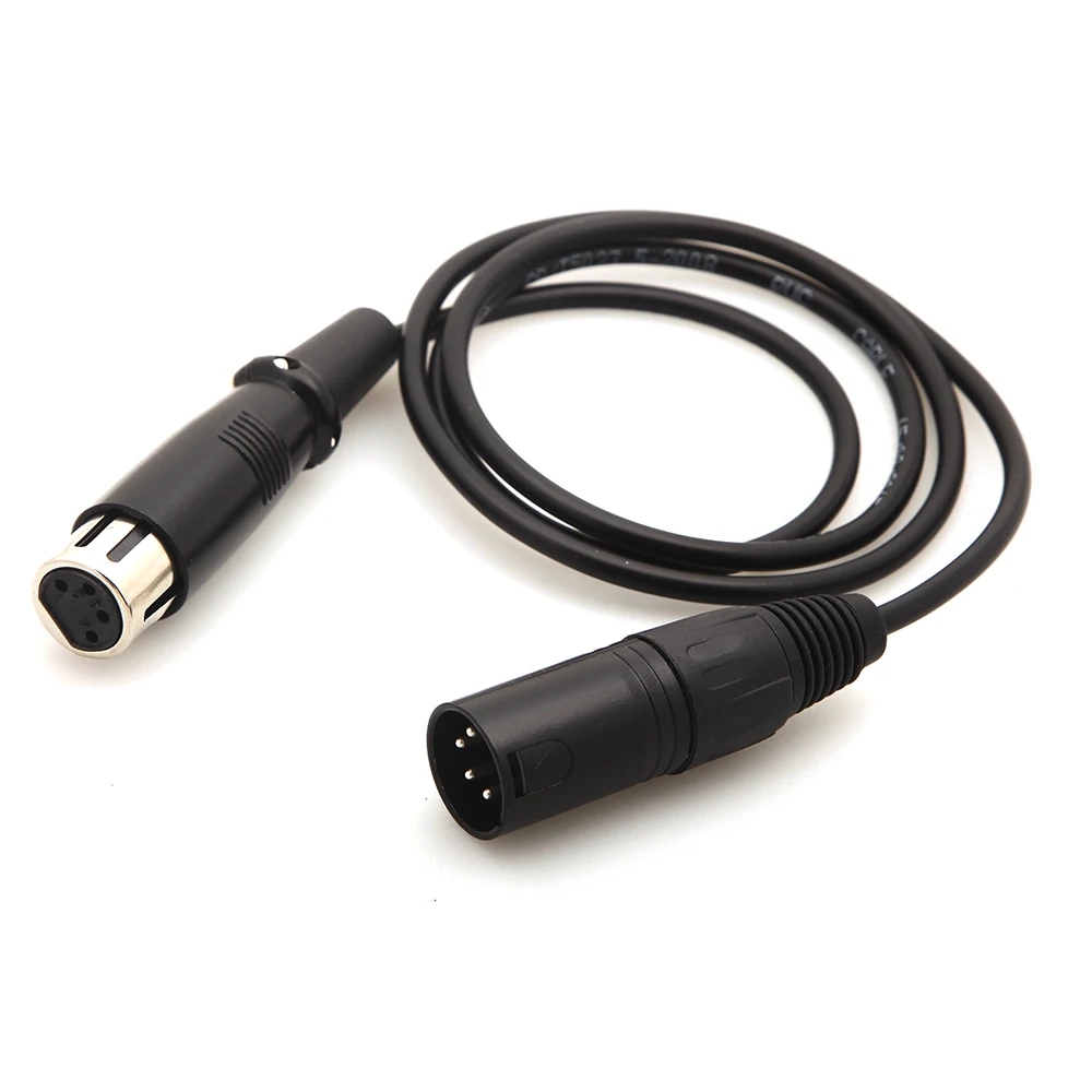 4pin XLR кабель для мужчин XLR Женский Кабель питания Шнур 10ft для фотографии DSLR камеры