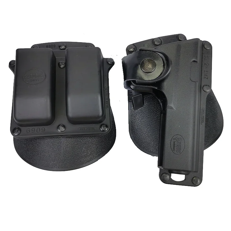 Тактический пистолет весло кобура Подходит Glock G17 G22 G23 w/кожаный ремешок