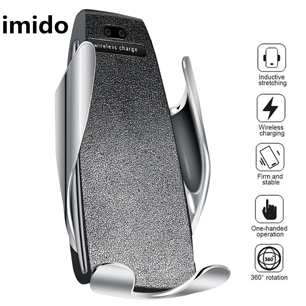 

Car Wireless Charger 10W Fast Qi Wireless Charging For iPhone X XS XR For Samsung Galaxy S8 S9 Note 8 charger wireless