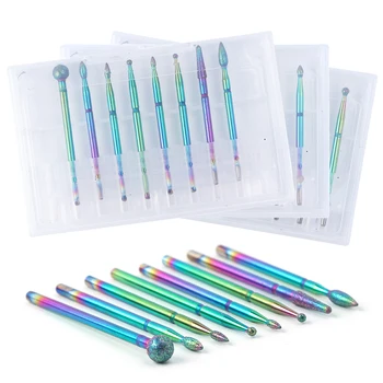 

Chameleon Nail Drill Bits Set Diamond Milling Cutter Rotary Burrs Electric Machine Tools for Tips Manicure Pedicure Files TRCDT