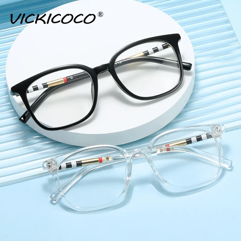 Eyeglasses Frames Sexy Square Cat Eye Anti Blue Light Stripe Optical Glasses Frames Men Women Luxury Brand Designer Fashion Computer Eyeglasses Eyeglass Frames Square Eyeglasses Optical Glasses