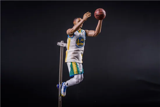 Изображением самого ценного игрока NBA Баскетбол спортсменов Stephen Curry/1/9 белая майка номер 30 мобильный в штучной упаковке Гараж Комплект