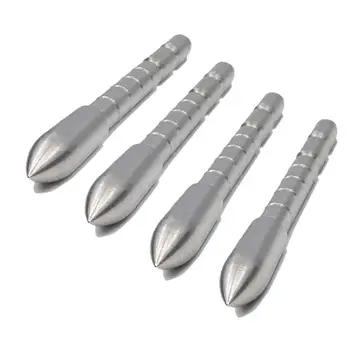 

Archery Arrow Points 110 Grain Strainless Steel Screw-in Bullet Points Arrowheads for 4.2mm Arrows for Target Shooting Practice