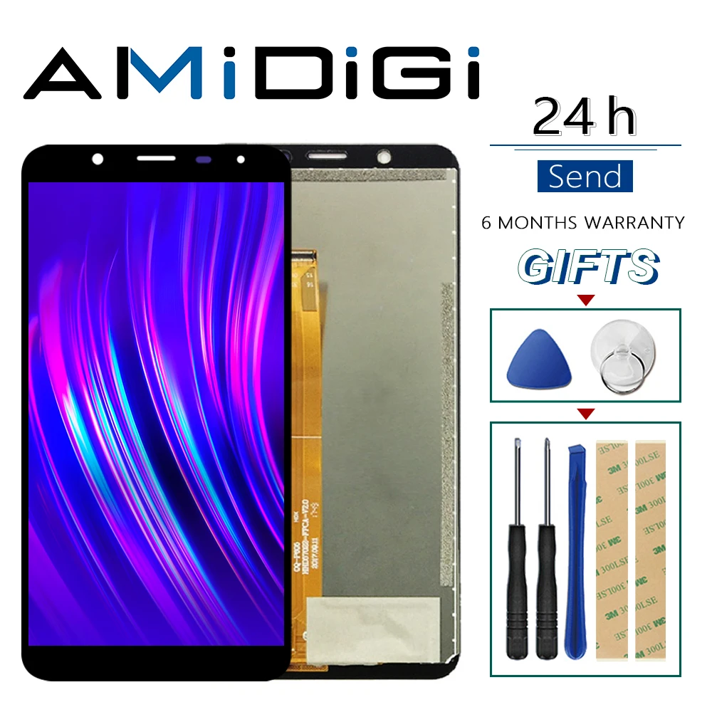 ЖК дисплей для Oukitel K5000 5 7 дюйма + сенсорный экран сменная стеклянная панель
