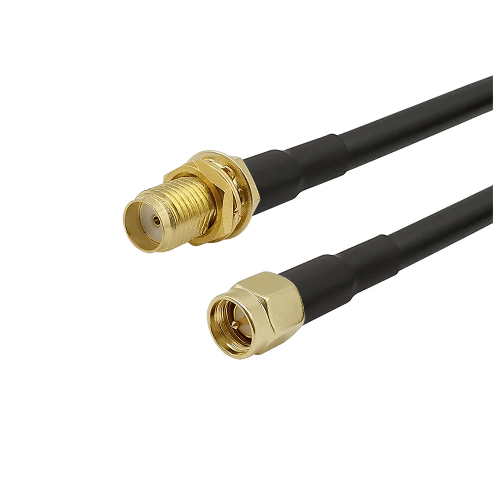 1 шт. LMR200 кабель Вилочная часть разъема SMA женский штепсельно гнездовой разъем РЧ