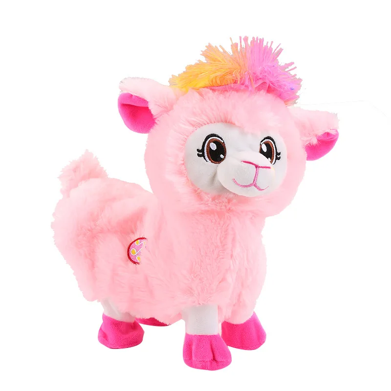 Plush Electric Baby Music Funny Toys Pets Alive Boppi the Booty Shakin's Llama,Alpacas Who Shake Their Heads and Twist Buttocks