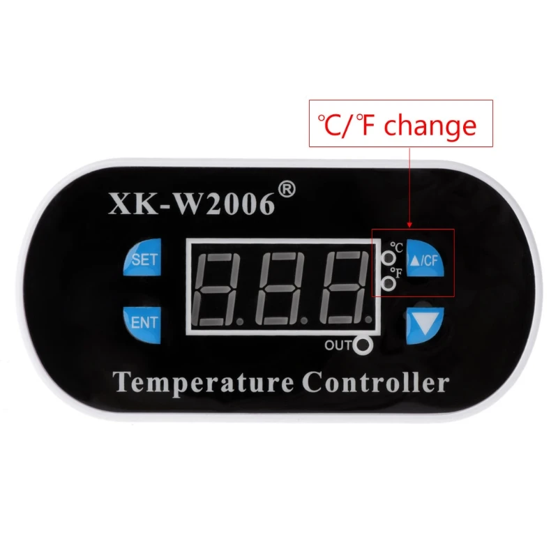 AC 110 V-220 V C/F цифровой термостат датчик температуры W1308