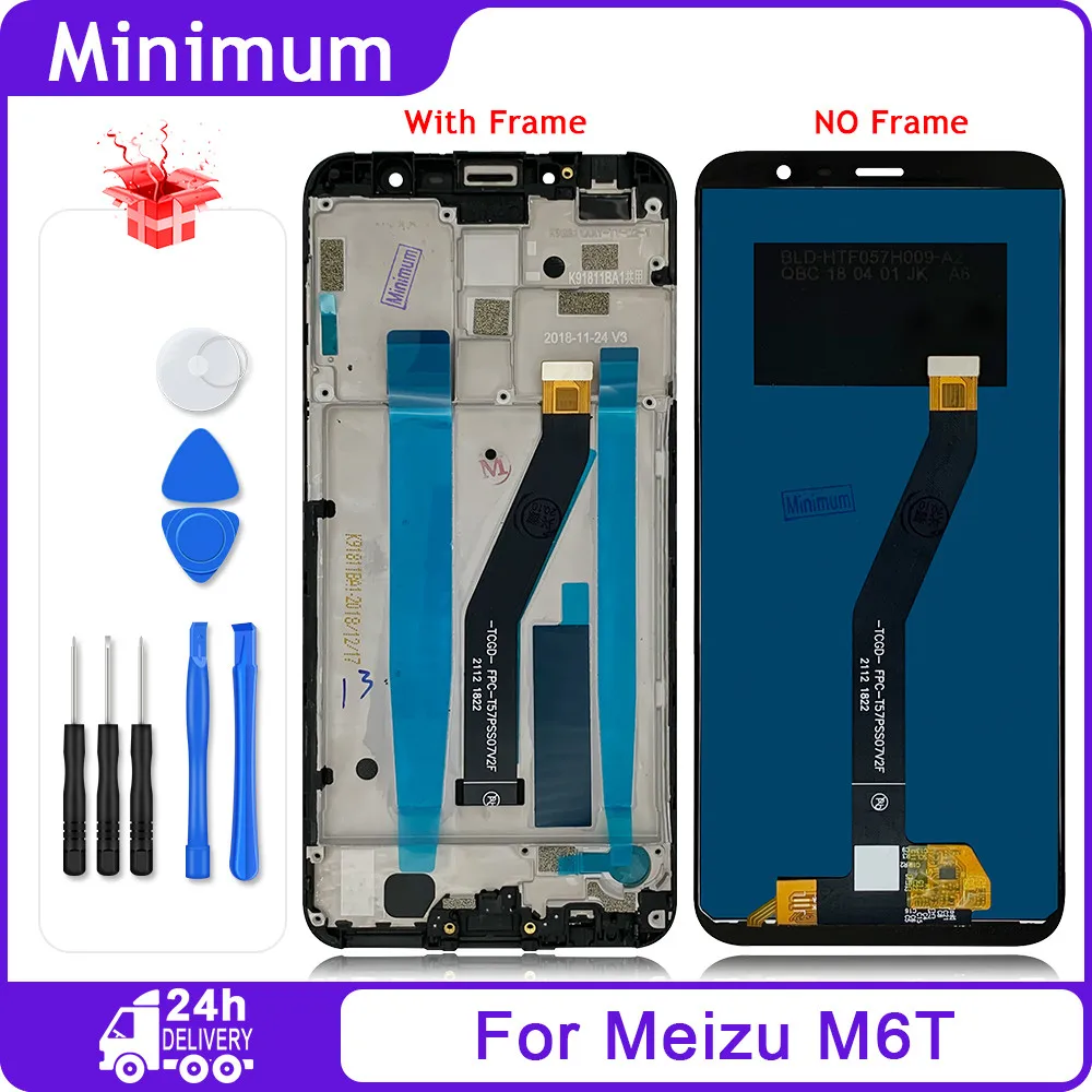 ЖК-дисплей 5 7 &quotдля Meizu M6T 6T M811H M811S M811T M811Q кодирующий преобразователь сенсорного