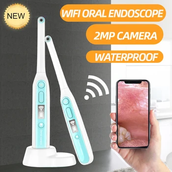 

IM401 Wireless WiFi Oral Dental Intraoral Camera Dentist Device LED Light Real-time Video Inspection cleaning Tool