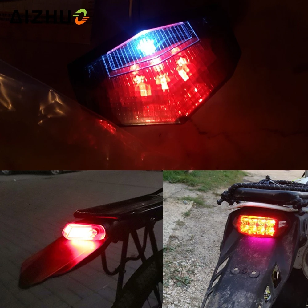 Tail Light Rear Fender Dirt Bike Turn Lights FOR SHERCO 250 250I 300 450 510 SE SE-F SE-R SEF-R ST 2014-2016 2017 2018 2019 2020