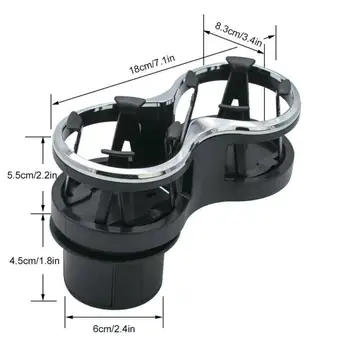 

Universal Cup Holder​ Car Double Hole Insulation Useful High Quality Nice