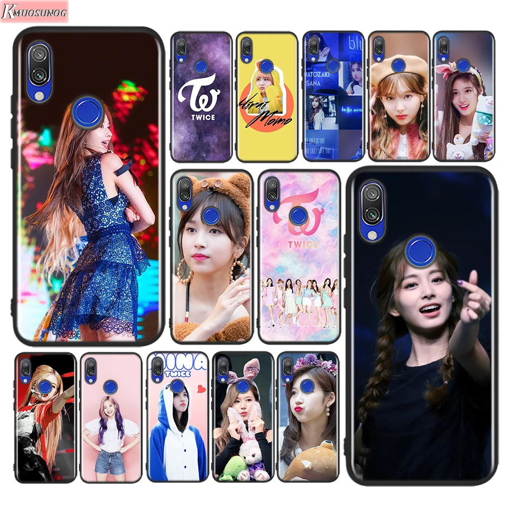 

Silicone Cover Twice Mina Momo Kpop For Xiaomi Redmi 9A 9C Note 9 9S Pro Max 8T 8 7 6 5 Pro 5A 4X 4 Prime Phone Case