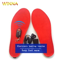 Новые электрические стельки с обогревом с тремя режимами беспроводной пульт дистанционного управления башмаки тепловые стельки с подогревом для зимнего кемпинг, катание на лыжах