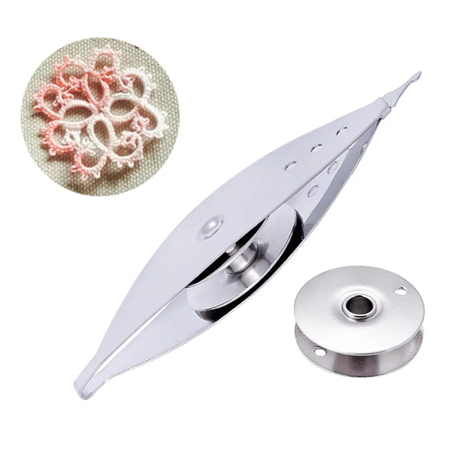 

HOT SALES!!! New Arrival Stainless Steel DIY Handmade Craft Sewing Knitting Weaving Tool Tatting Shuttle Wholesale Dropshipping