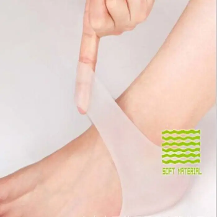 Силиконовый увлажняющий гелевый носок для пятки защита и уход за кожей ...