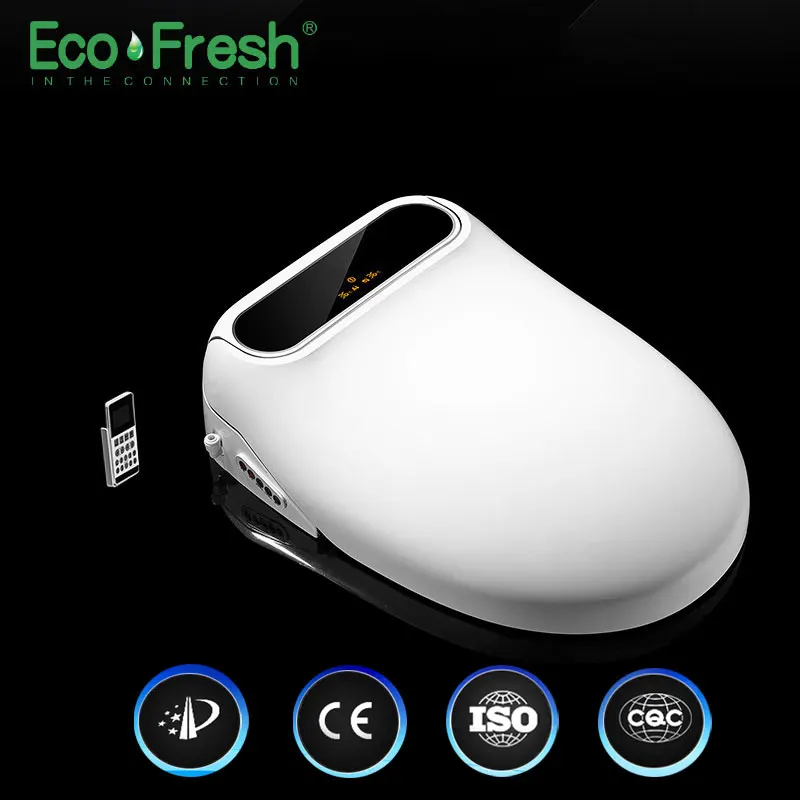 Ecofresh умное сиденье для унитаза биде электрическое светодиодный светильник