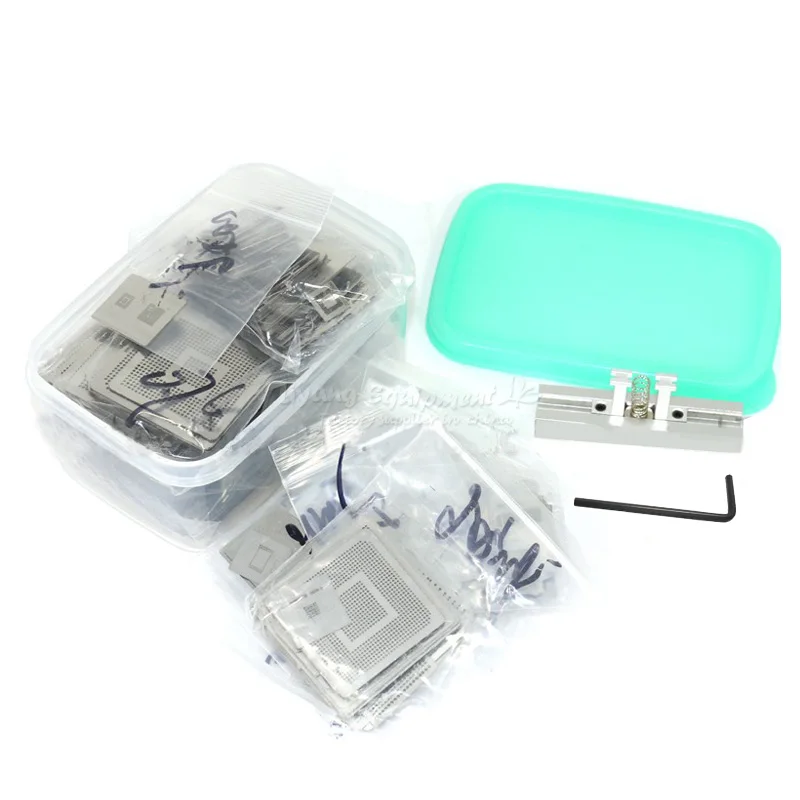 

810pcs BGA Reballing Stencils Kit Direct Heating Reballing jig