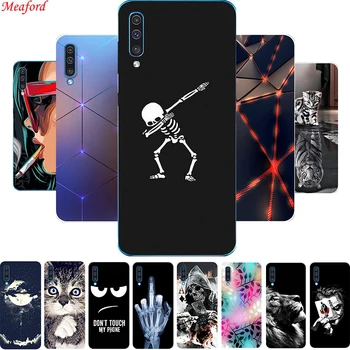 Перейти на Алиэкспресс и купить Для samsung Galaxy A50 A30s A50s чехол мягкий чехол для телефона из ТПУ для samsung A50 A70 чехол A 50 s A 70 s задняя крышка A70s Coque A 30 S