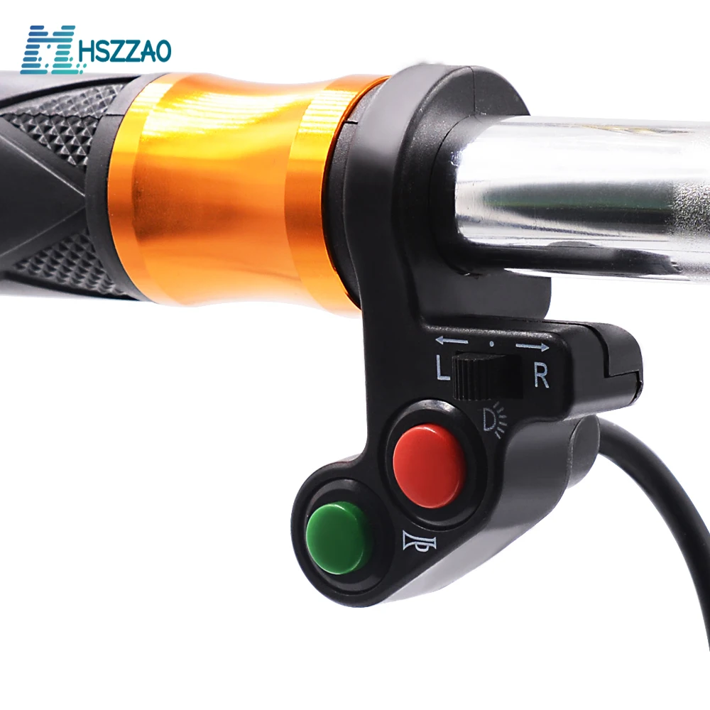 

Universal modified headlight switch Turn signal, horn Fog light switch For Motorcycle, electric car,ATV diameter 2.2cm