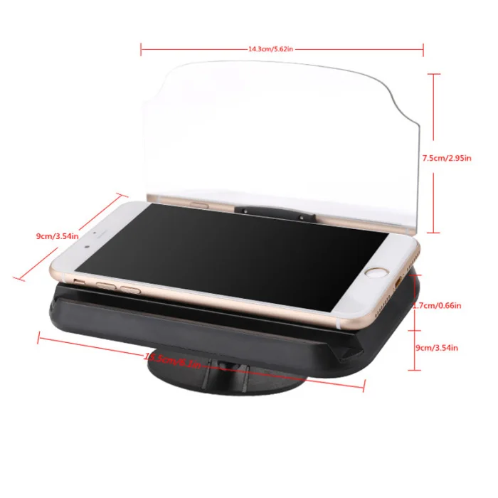New Projection Display Holder for Car Mobile Navigation Bracket Cell Phone Mount